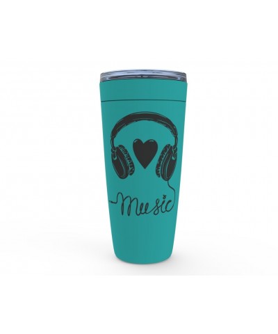 Music Life Viking Tumbler | I Heart Music Tumbler $6.61 Drinkware