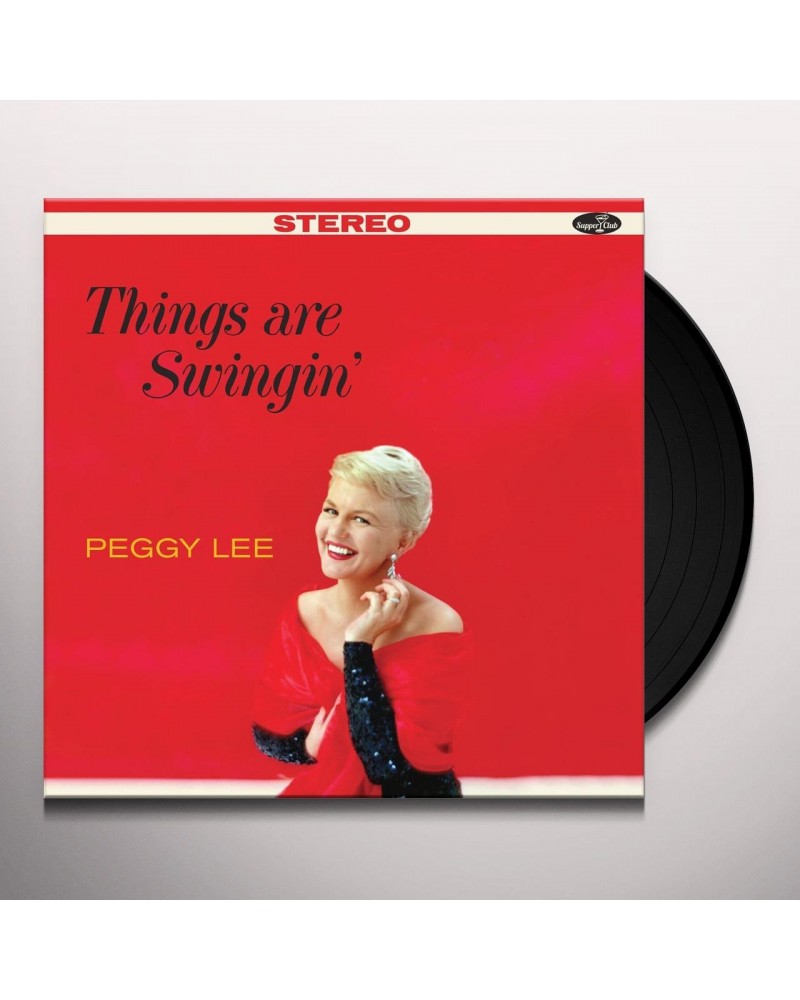 Peggy Lee Things Are Swingin Vinyl Record $6.04 Vinyl