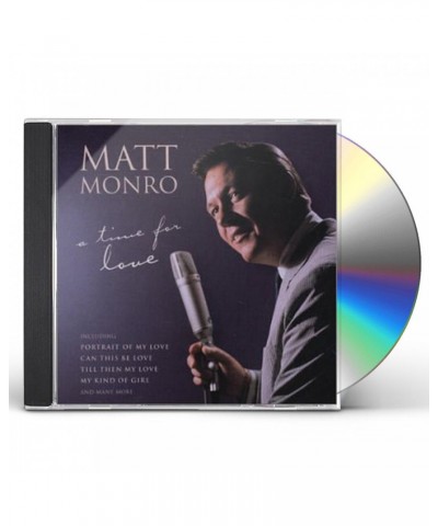 Matt Monro TIME FOR LOVE CD $4.55 CD