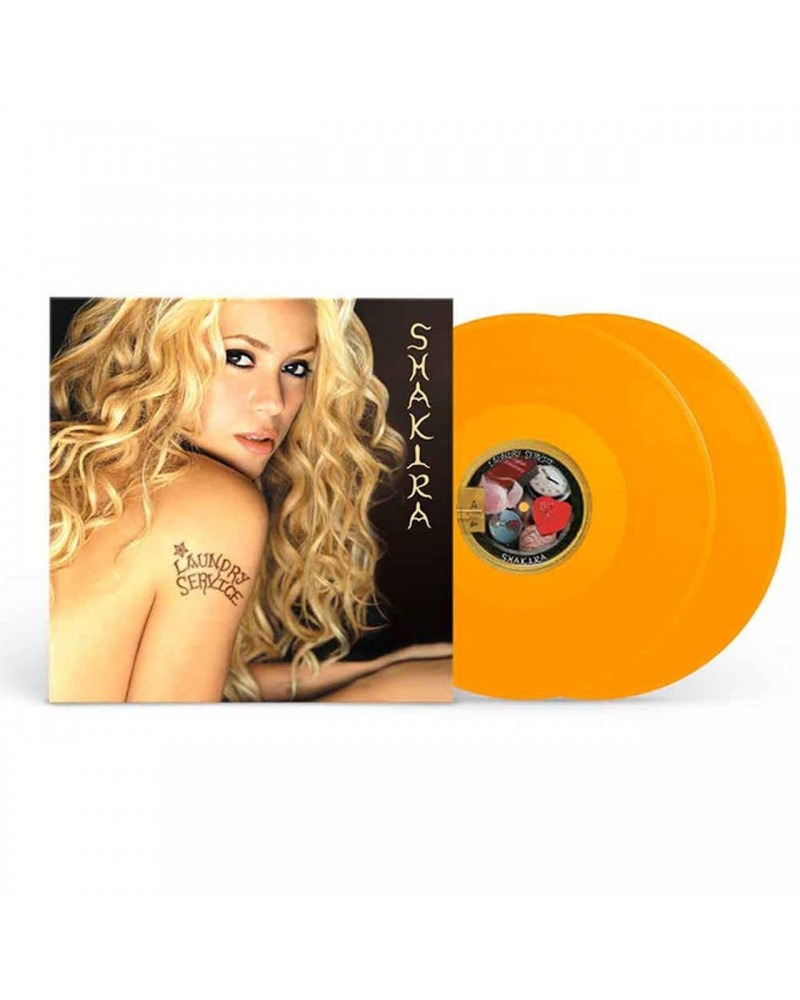 Shakira Laundry Service (Opaque Yellow 2 LP) Vinyl Record $7.34 Vinyl