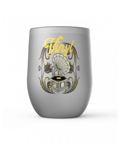 Music Life Wine Tumbler | Only Vintage Vinyl Stemless Wine $8.81 Drinkware