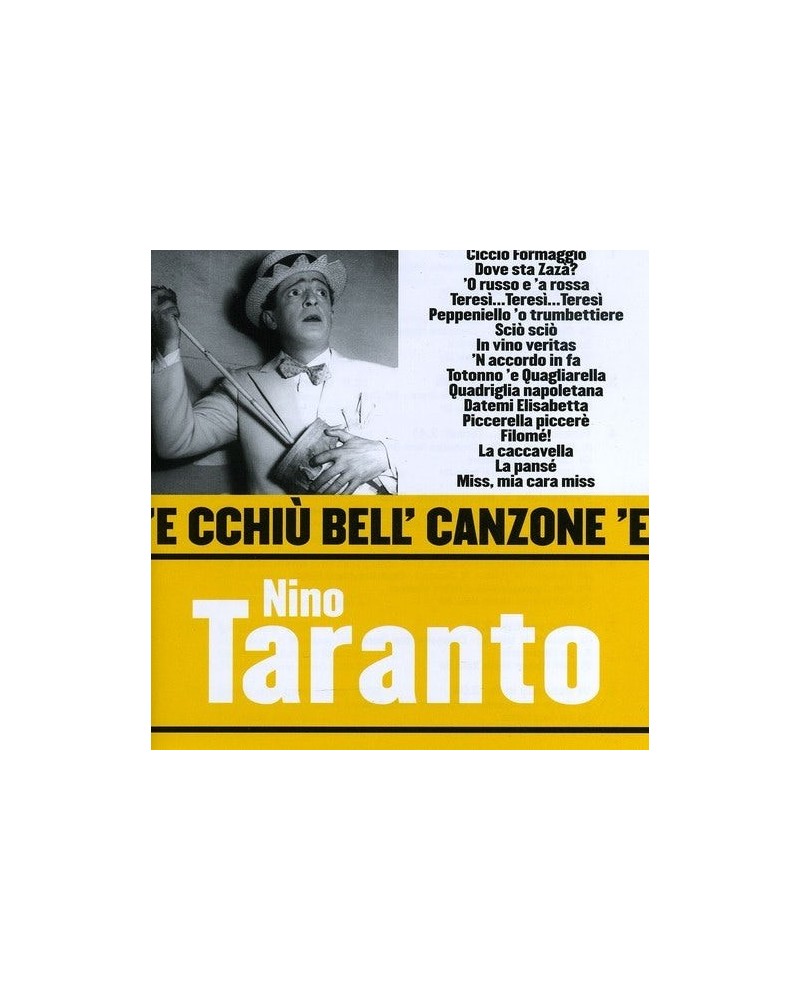 Nino Taranto LE PIU BELLE CANZONI CD $14.33 CD