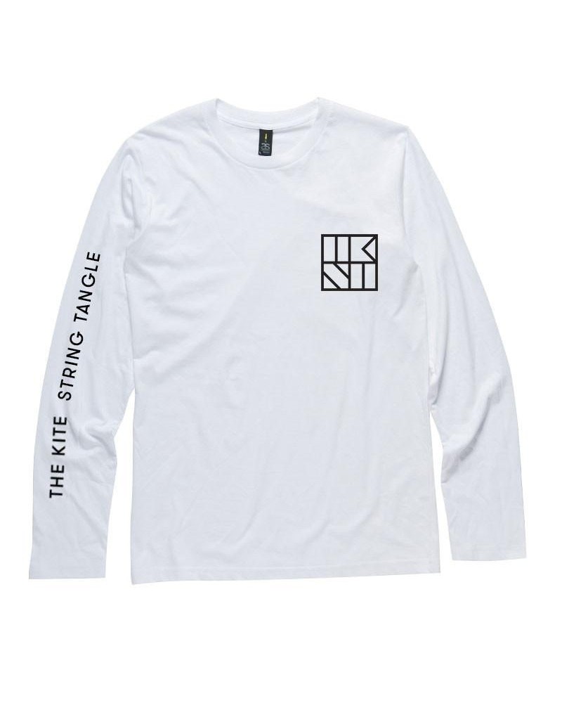 The Kite String Tangle Pocket Logo Long Sleeve (White) $7.59 Shirts