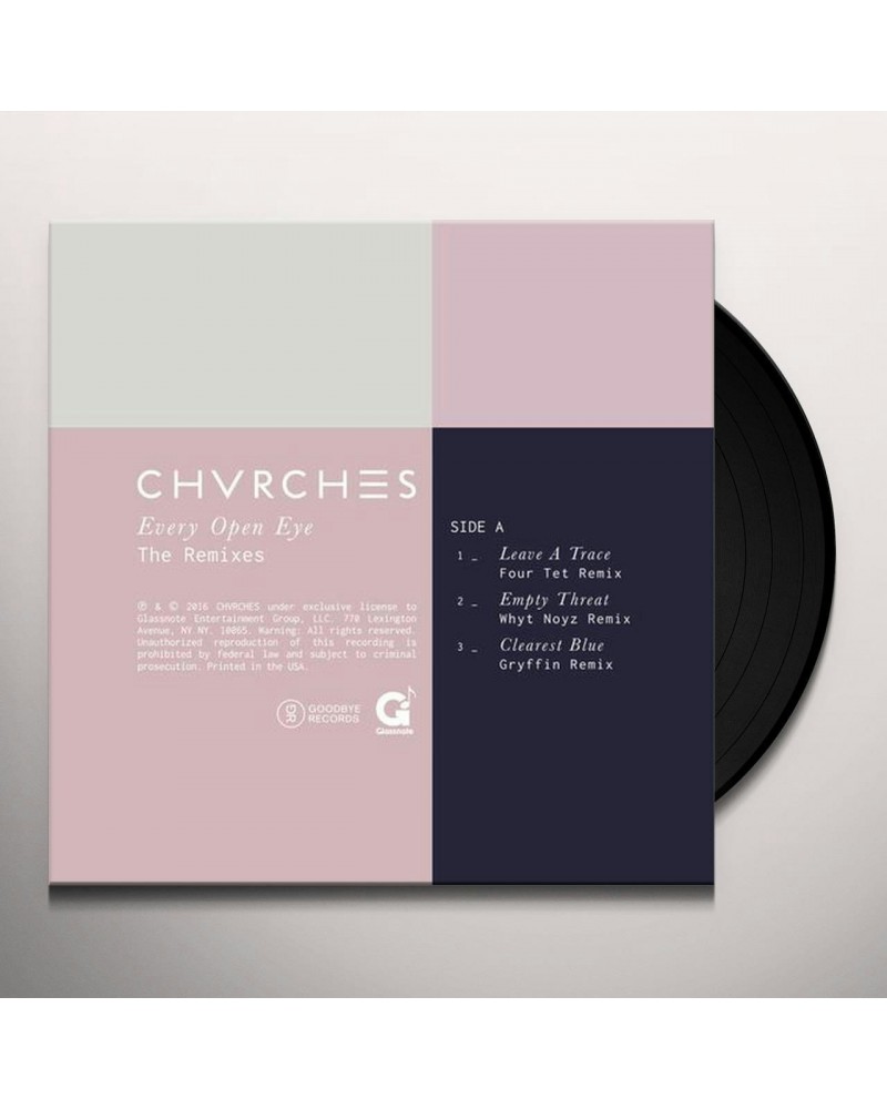 CHVRCHES Remix Vinyl Record $15.44 Vinyl