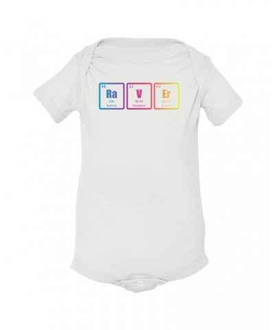 Music Life Baby Onesie | Raver Periodic Table Ombre Design Onesie $10.57 Kids