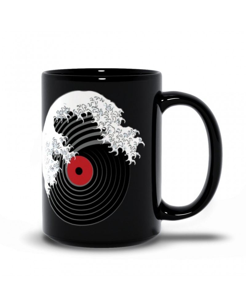 Music Life Mug | Vinyl Great Wave Mug $7.80 Drinkware