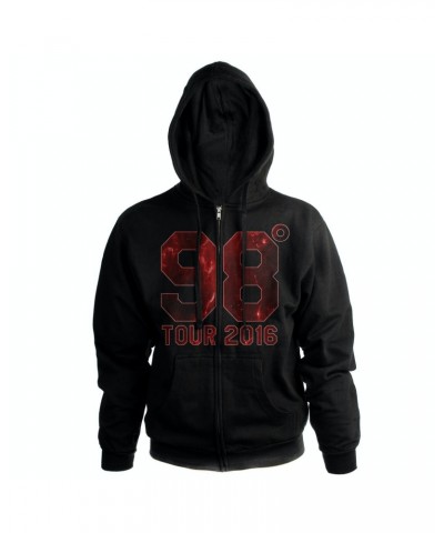 98 Degrees Fire Logo Tour 2016 Zip Hoodie $4.89 Sweatshirts