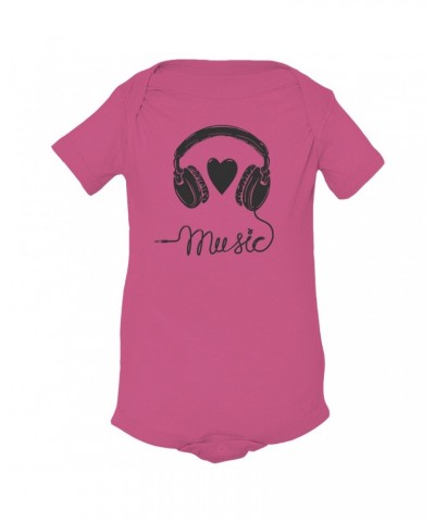 Music Life Baby Onesie | I Heart Music Onesie $6.43 Kids