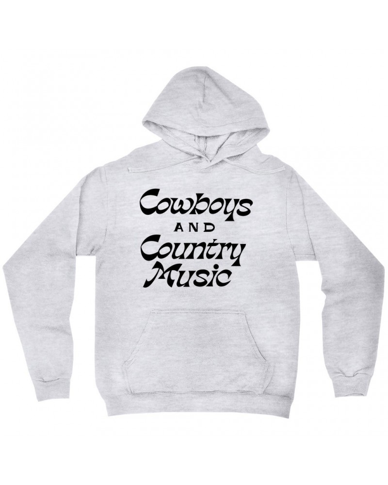 Music Life Hoodie | Cowboys And Country Music Hoodie $5.79 Sweatshirts