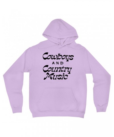 Music Life Hoodie | Cowboys And Country Music Hoodie $5.79 Sweatshirts