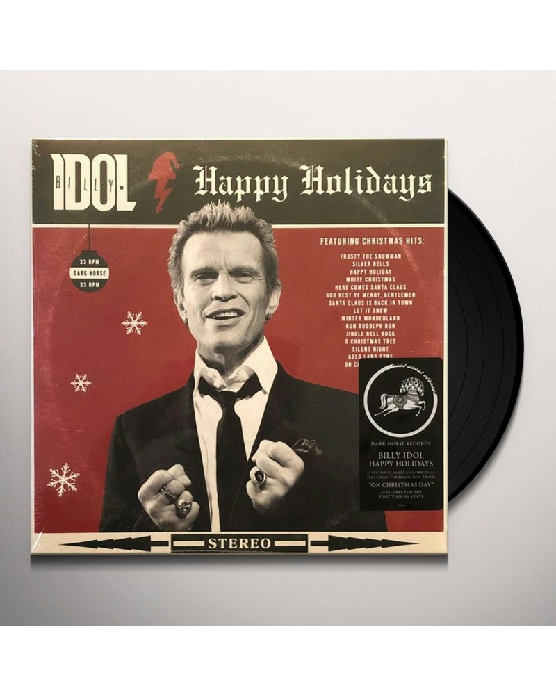 Billy Idol Happy Holidays Vinyl Record $10.61 Vinyl