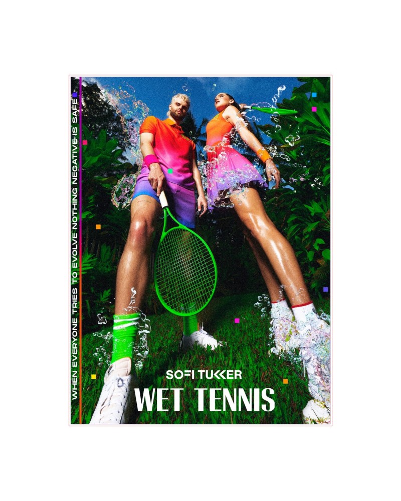 Sofi Tukker Wet Tennis Tour Poster $12.89 Decor