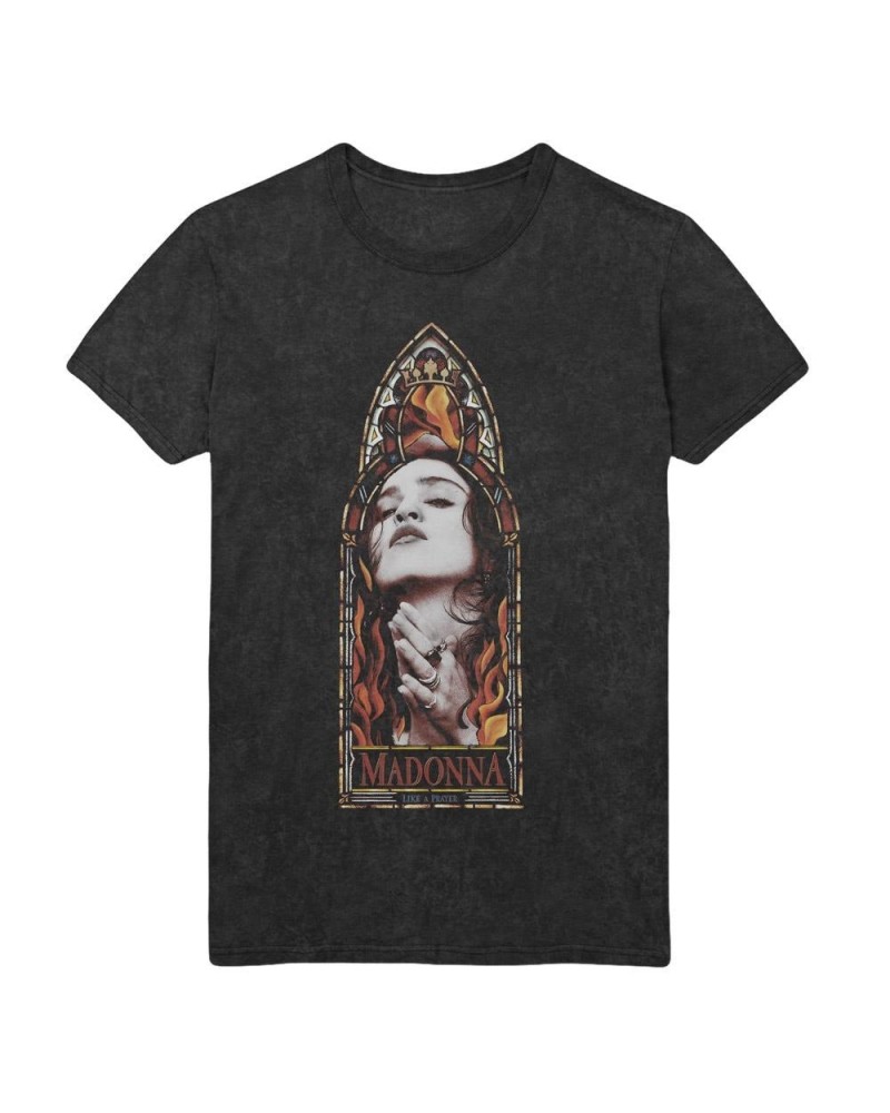 Madonna Stained Glass Saint Tee $10.72 Shirts