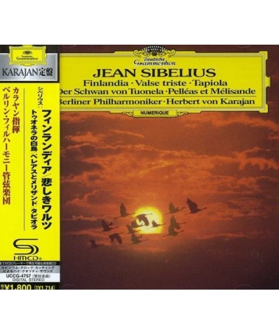 Herbert von Karajan SIBELIUS: FINLANDIA. TAPIOLA. PELLEAS CD $11.52 CD