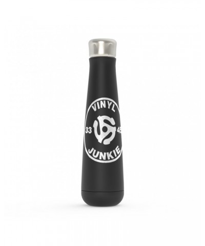 Music Life Water Bottle | Vinyl Junkie Water Bottle $10.35 Drinkware