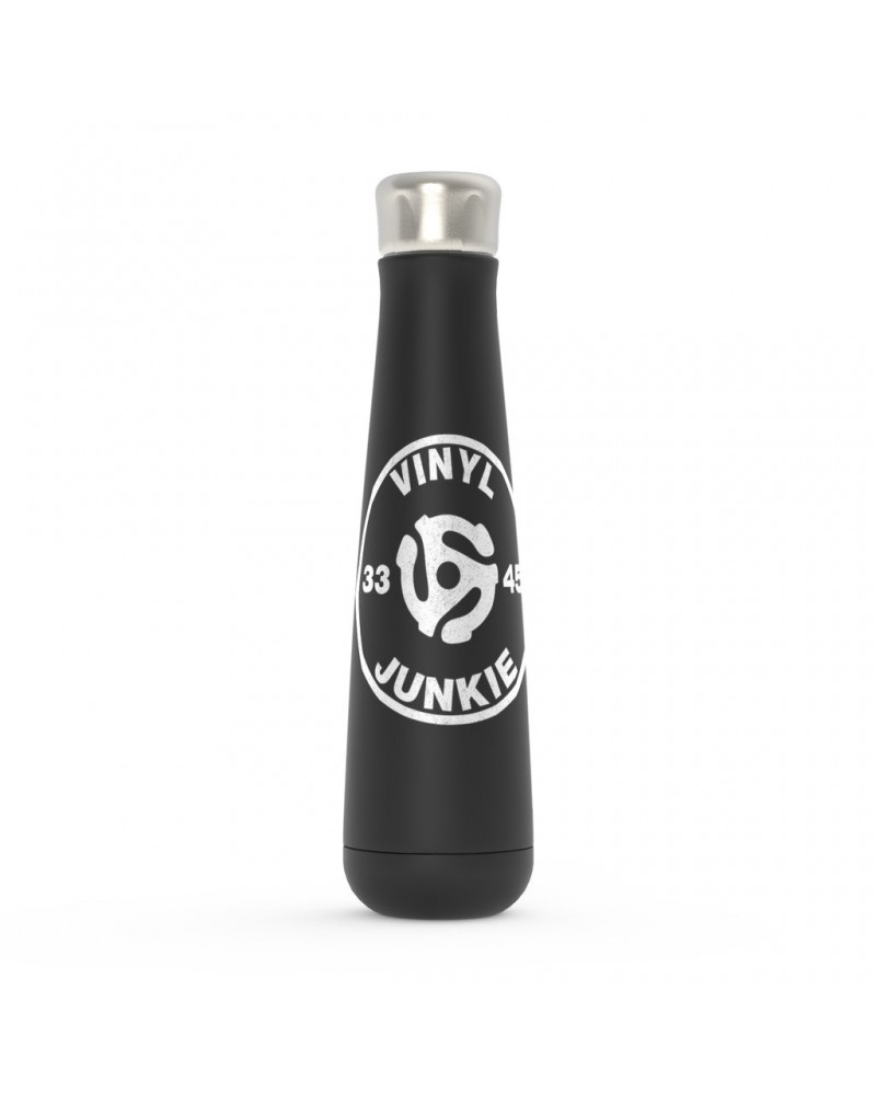 Music Life Water Bottle | Vinyl Junkie Water Bottle $10.35 Drinkware