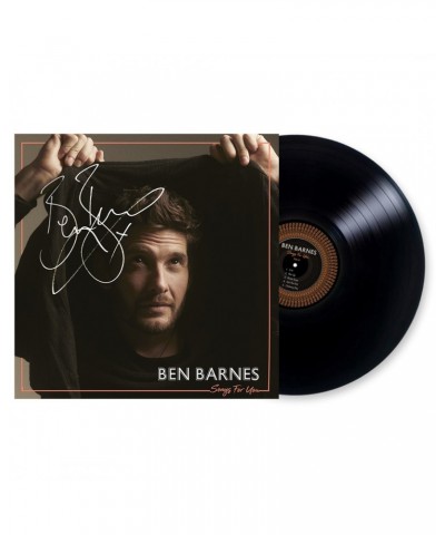 Ben Barnes Limited Edition Autographed Songs For You Vinyl $2.40 Vinyl