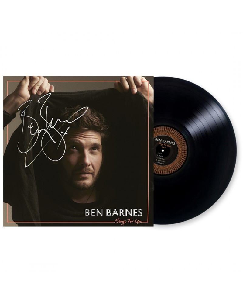 Ben Barnes Limited Edition Autographed Songs For You Vinyl $2.40 Vinyl