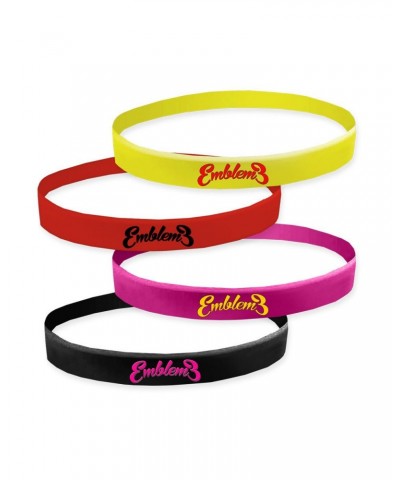 Emblem3 Script Logo Wristbands $19.57 Accessories