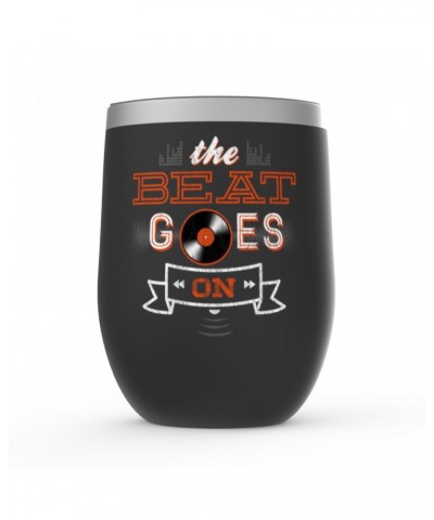 Music Life Wine Tumbler | The Beat Goes On Stemless Wine $14.56 Drinkware