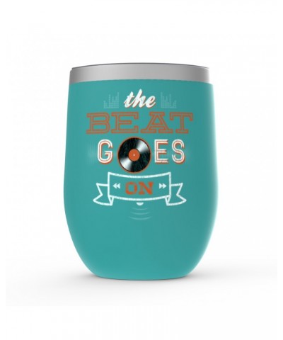 Music Life Wine Tumbler | The Beat Goes On Stemless Wine $14.56 Drinkware