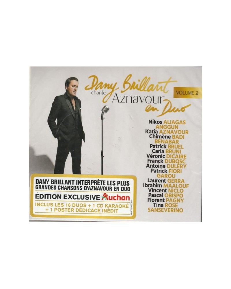 Dany Brillant CHANTE AZNAVOUR: EN DUO Vinyl Record $9.89 Vinyl