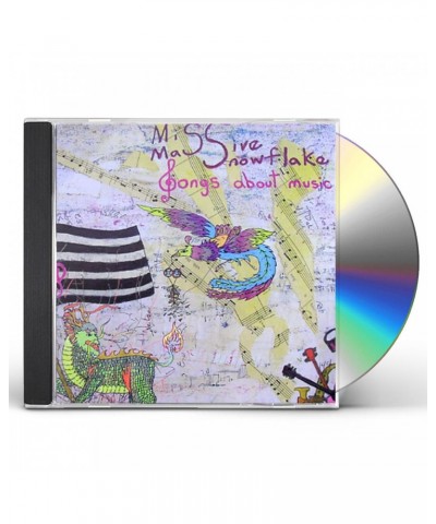 Miss Massive Snowflake SONGS ABOUT MUSIC CD $11.70 CD