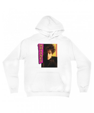 Whitney Houston Hoodie | Whitney Pink And Yellow Image Hoodie $6.11 Sweatshirts