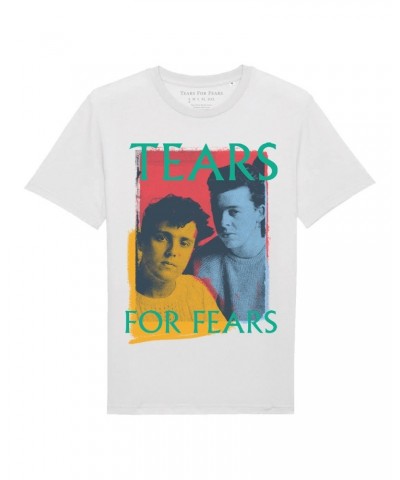 Tears For Fears TEARS RETRO PHOTO WHITE TEE $6.21 Shirts