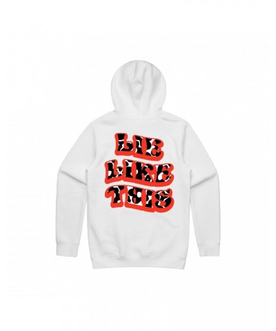 Julia Michaels Lie Like This Hoodie / White $11.50 Sweatshirts