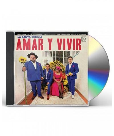 La Santa Cecilia AMAR Y VIVIR: RECORDED LIVE IN MEXICO CD $10.07 CD