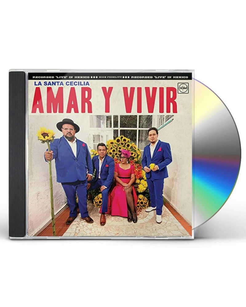 La Santa Cecilia AMAR Y VIVIR: RECORDED LIVE IN MEXICO CD $10.07 CD