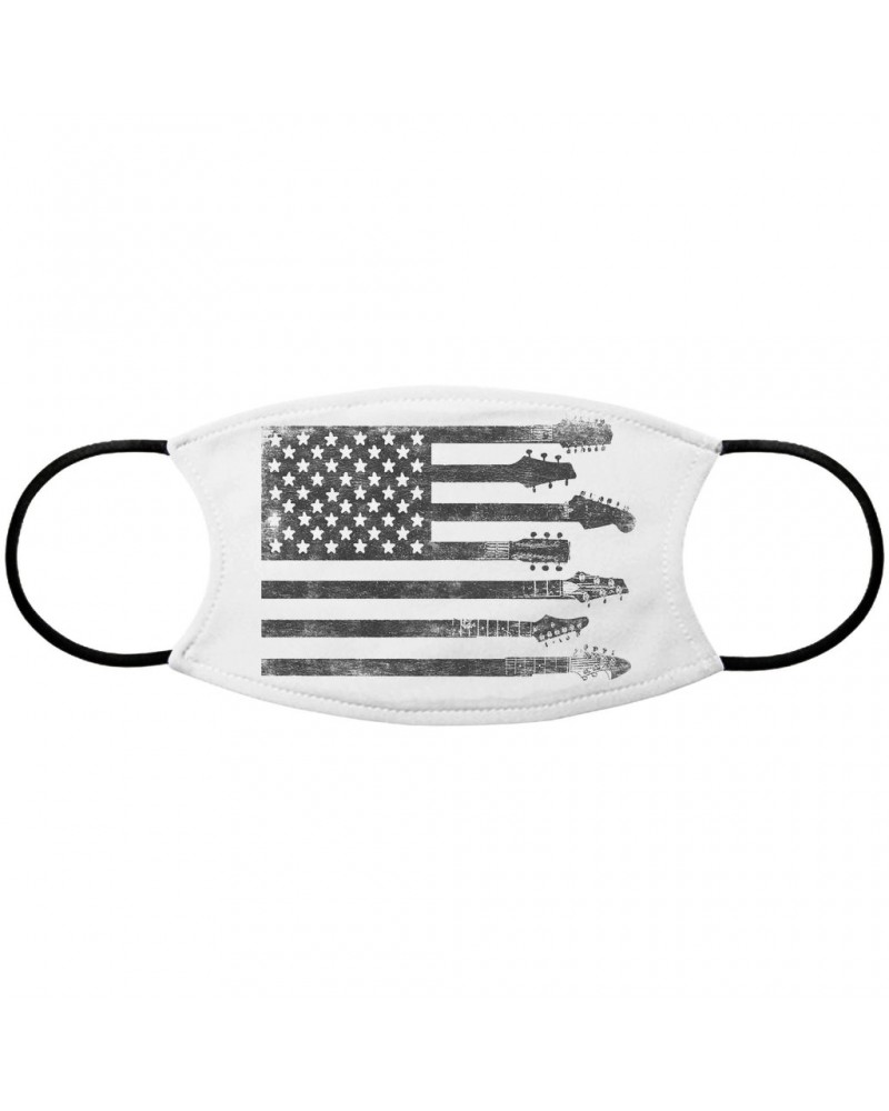 Music Life Face Mask | Flag Guitar Face Mask $36.18 Accessories