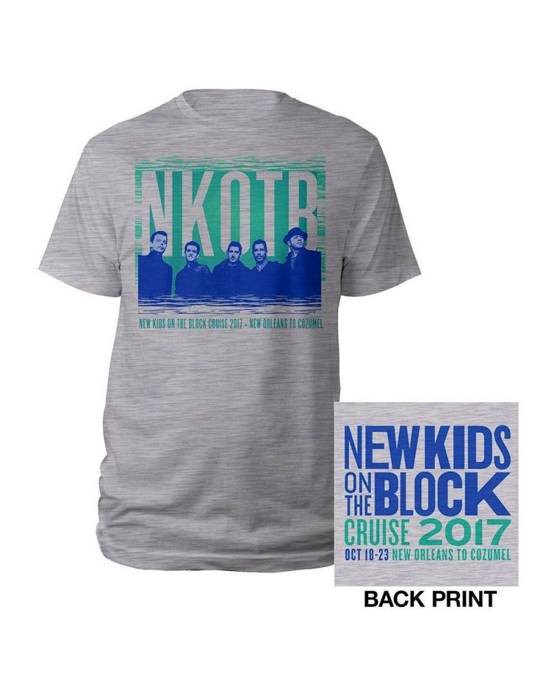 New Kids On The Block New Orleans to Cozumel Cruise 2017 Tee $3.90 Shirts