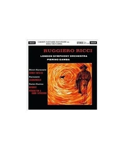 Ruggiero Ricci Bizet/De Sarasate/Saint-Saens: Carmen Fantaisie/Zigeunerweisen/Havanaise Vinyl Record $9.39 Vinyl