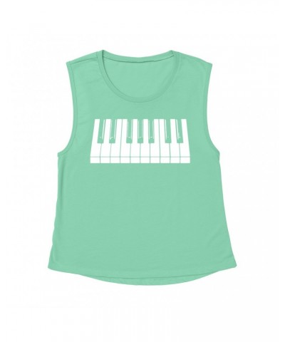 Music Life Muscle Tank | Piano Keys Tank Top $9.44 Shirts