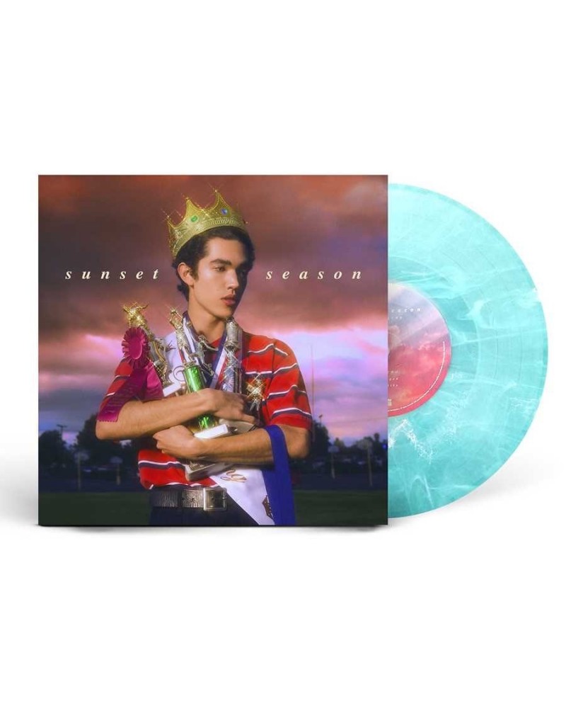 Conan Gray Sunset Season EP (Sea Glass/White Marble 10" Single LP) Vinyl Record $23.43 Vinyl