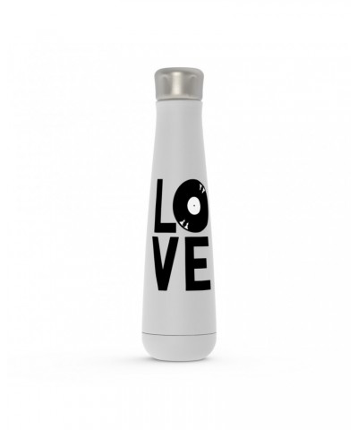 Music Life Water Bottle | Love Is Vinyl Water Bottle $10.79 Drinkware