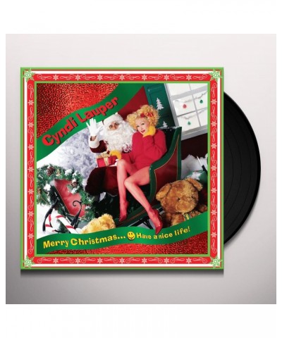 Cyndi Lauper MERRY CHRISTMAS - HAVE A NICE LIFE Vinyl Record $7.21 Vinyl