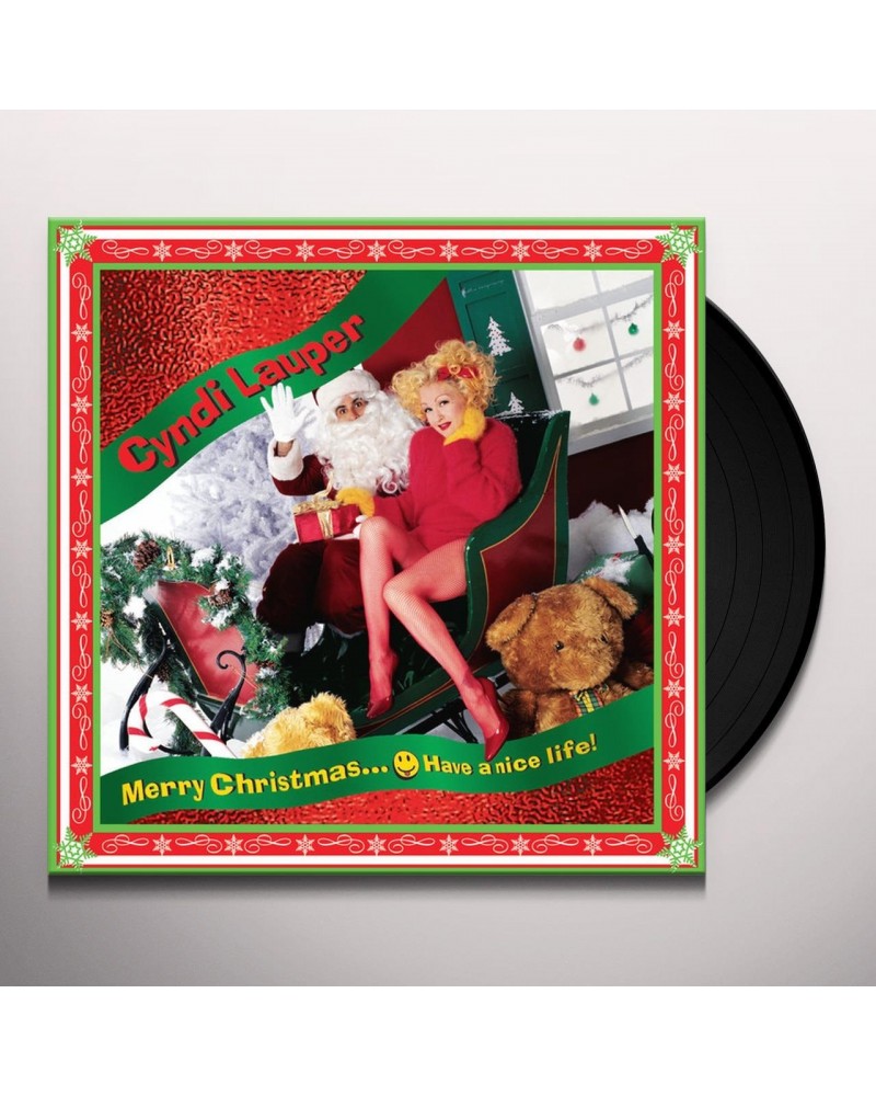 Cyndi Lauper MERRY CHRISTMAS - HAVE A NICE LIFE Vinyl Record $7.21 Vinyl