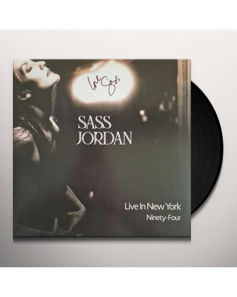 Sass Jordan LIVE IN NEW YORK NINETY-FOUR Vinyl Record $19.03 Vinyl