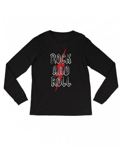 Music Life Long Sleeve Shirt | Rock n' Roll Bolt Shirt $2.67 Shirts