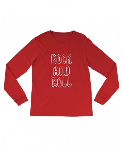 Music Life Long Sleeve Shirt | Rock n' Roll Bolt Shirt $2.67 Shirts