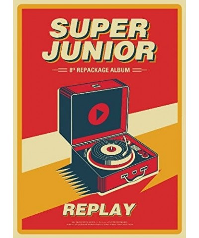 SUPER JUNIOR REPLAY CD $12.80 CD