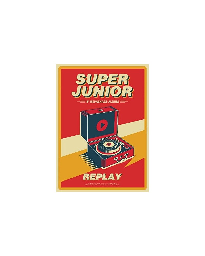 SUPER JUNIOR REPLAY CD $12.80 CD