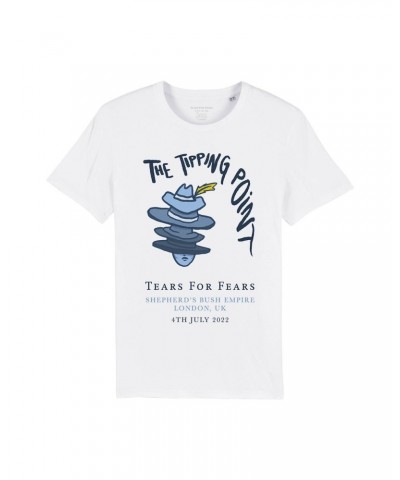 Tears For Fears SHEPHERDS BUSH EMPIRE 2022 WHITE EVENT TEE $21.55 Shirts