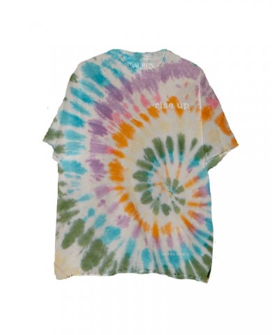 Lauren Daigle Rise Up Tie Dye Embroidered T-Shirt $6.15 Shirts