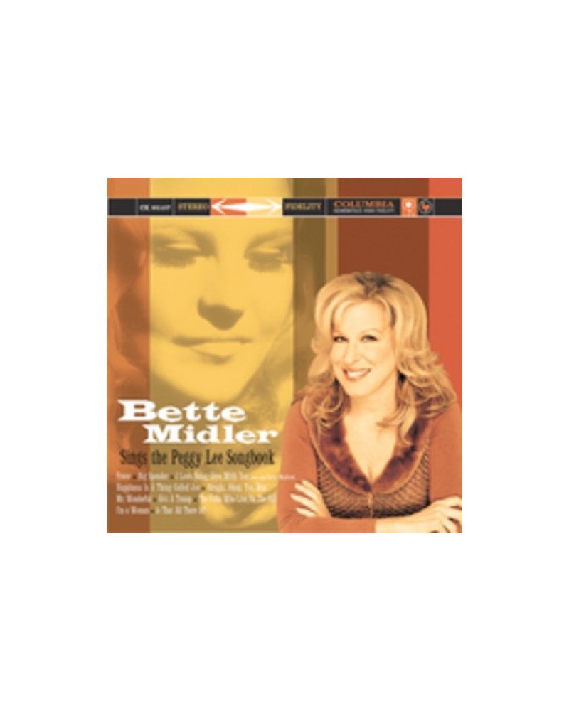 Bette Midler SINGS THE PEGGY LEE SONGBOOK CD $11.48 CD