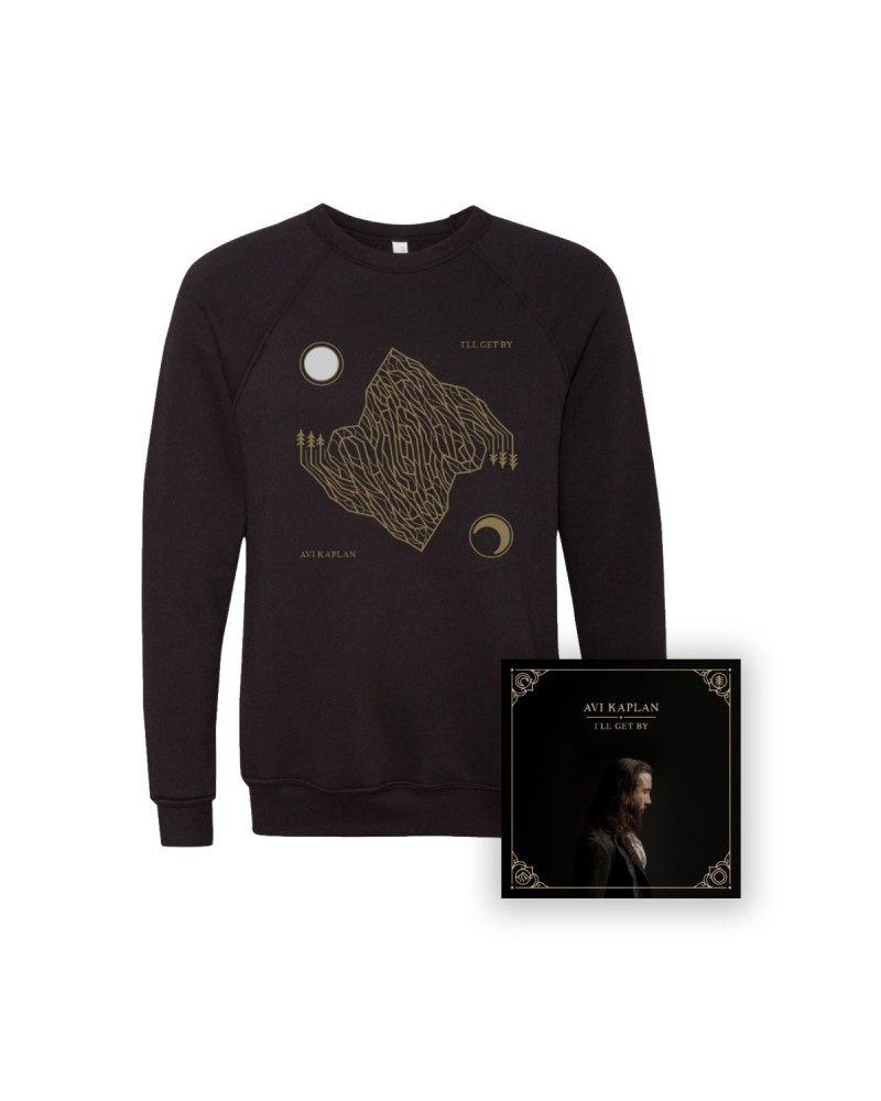 Avi Kaplan I'll Get By Sweatshirt/Download Bundle $13.52 Sweatshirts