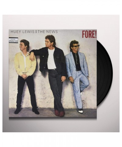 Huey Lewis & The News Fore! Vinyl Record $12.65 Vinyl